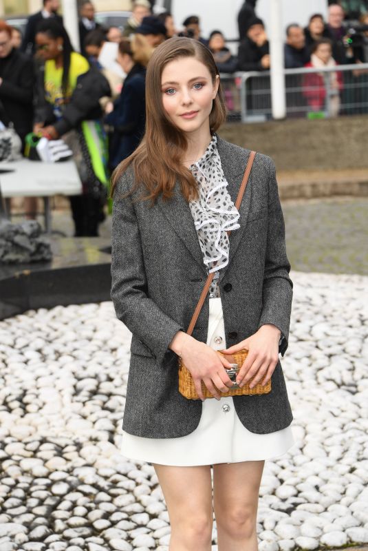 THOMASIN MCKENZIE at Miu Miu Show at Paris Fashion Week 03/05/2019