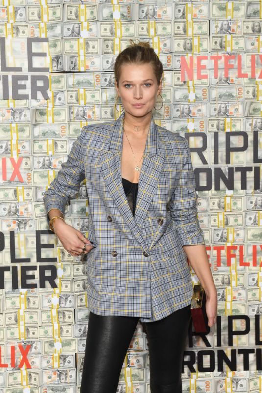 TONI GARRN at Triple Frontier Premiere in New York 03/03/2019