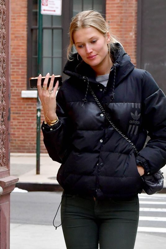 TONI GARRN Out in New York 03/18/2019