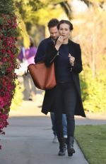 TROIAN BELLISARIO and Patrick Adams Out in Los Angeles 03/28/2019