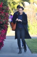 TROIAN BELLISARIO and Patrick Adams Out in Los Angeles 03/28/2019