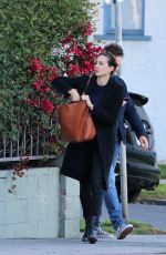 TROIAN BELLISARIO and Patrick Adams Out in Los Angeles 03/28/2019