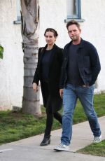 TROIAN BELLISARIO and Patrick Adams Out in Los Angeles 03/28/2019