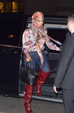 TRYA BANKS Arrives at Tommy Hilfiger Tommynow Spring 2019: Starring Tommy x Xendaya Premieres in Paris 03/02/2019