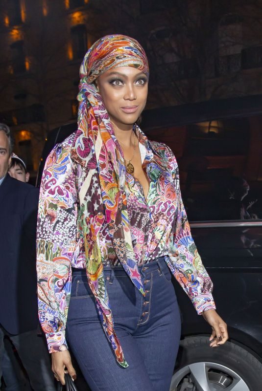 TRYA BANKS at Tommy Hilfiger Tommynow Spring 2019: Starring Tommy x Xendaya Premieres in Paris 03/02/2019