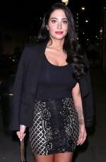 TULISA CONTOSTAVLOS Arrives at National Film Awards in London 03/27/2019