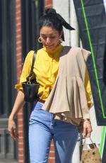 VANESSA HUDGENS in Denim Out Shopping in Hollywood 03/14/2019