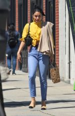 VANESSA HUDGENS in Denim Out Shopping in Hollywood 03/14/2019