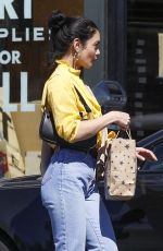 VANESSA HUDGENS in Denim Out Shopping in Hollywood 03/14/2019