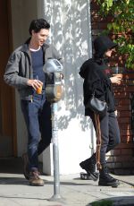 VANESSA HUDGENS Leaves Blue Bottle Coffee in Los Angeles 03/10/2019