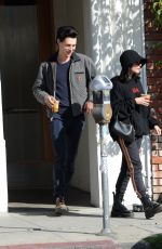 VANESSA HUDGENS Leaves Blue Bottle Coffee in Los Angeles 03/10/2019