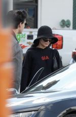 VANESSA HUDGENS Leaves Blue Bottle Coffee in Los Angeles 03/10/2019
