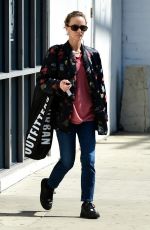 VANESSA PARADIS Shopping at Urban Outfitters in Studio City 03/14/2019