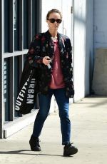 VANESSA PARADIS Shopping at Urban Outfitters in Studio City 03/14/2019