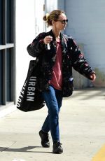 VANESSA PARADIS Shopping at Urban Outfitters in Studio City 03/14/2019