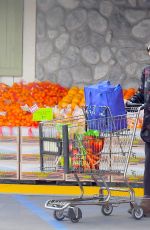VANESSA PARADIS Shopping at Whole Foods in Studio City 03/11/2019