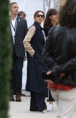 VICTORIA BECKHAM Arrives at Dignity Health Sports Park in Carson 03/02/2019