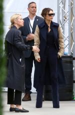 VICTORIA BECKHAM Arrives at Dignity Health Sports Park in Carson 03/02/2019