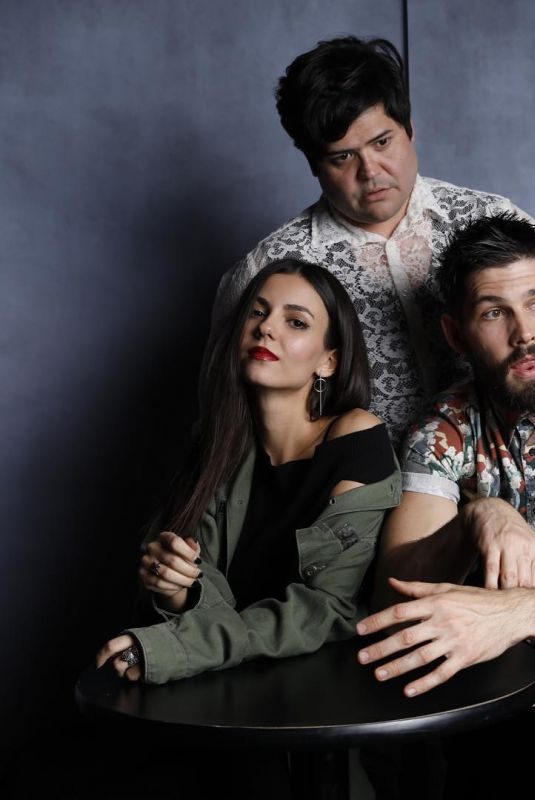 VICTORIA JUSTICE – Mini Eye Candy Reunion with Harvey Guillen and Casey Deidrick, March 2019