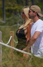 VICTORIA LOPYREVA at a Beach in Miami 03/17/2019
