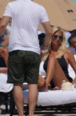 VICTORIA LOPYREVA at a Beach in Miami 03/17/2019