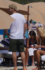 VICTORIA LOPYREVA at a Beach in Miami 03/17/2019