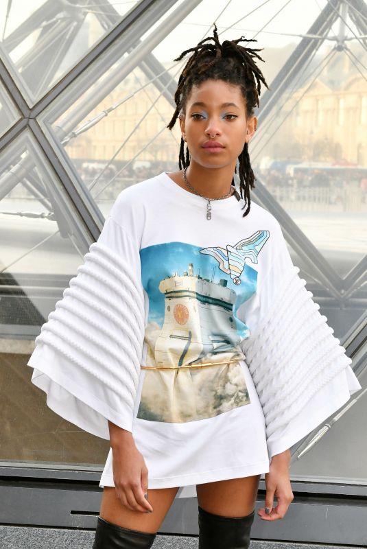 WILLOW SMITH at Louis Vuitton Show at Paris Fashion Week 03/05/2019
