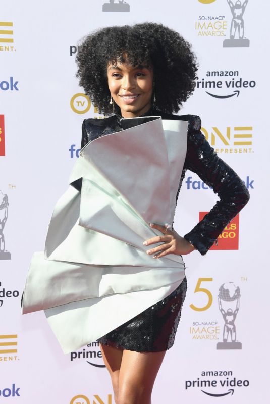YARA SHAHIDI at Naacap Image Awards 2019 in Hollywood 03/30/2019