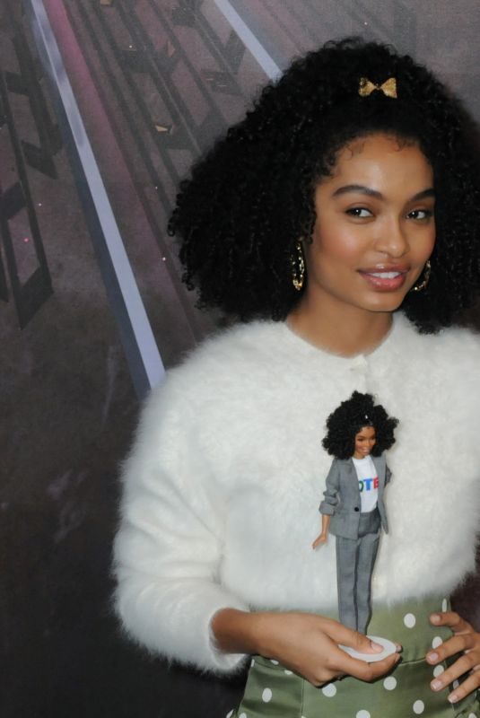 YARA SHAHIDID Celebrates Barbie’s 60th Anniversary and International Women’s Day at Empire State Building 03/08/2019