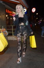 ZARA LARSSON Night Out in London 03/27/2019