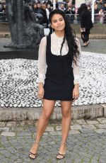 ZAZIE BEETZ at Miu Miu Fashion Show in Paris 03/05/2019
