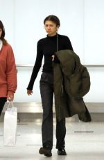 ZENDAYA at LAX Airport in Los Angeles 03/04/2019