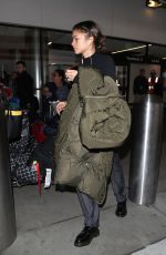 ZENDAYA at LAX Airport in Los Angeles 03/04/2019