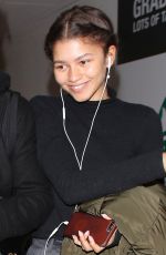 ZENDAYA at LAX Airport in Los Angeles 03/04/2019