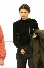 ZENDAYA at LAX Airport in Los Angeles 03/04/2019