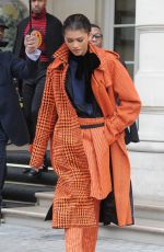 ZENDAYA COLEMAN Leaves Her Hotel in Paris 03/01/2019