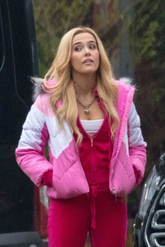 ZOEY DEUTCH on the Set of Zombieland: Souble Tap in Atlanta 03/11/2019