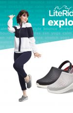 ZOOEY DESCHANEL for Crocs Come As You Are 2019 Campaign