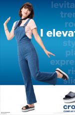 ZOOEY DESCHANEL for Crocs Come As You Are 2019 Campaign
