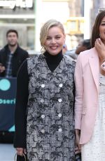 ABBIE CORNISH and JACQUELINE KING Leaves Build Series in New York 04/03/2019
