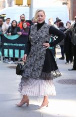 ABBIE CORNISH and JACQUELINE KING Leaves Build Series in New York 04/03/2019
