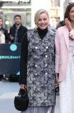 ABBIE CORNISH and JACQUELINE KING Leaves Build Series in New York 04/03/2019