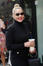ABBIE CORNISH and JACQUELINE KING Leaves Build Series in New York 04/03/2019
