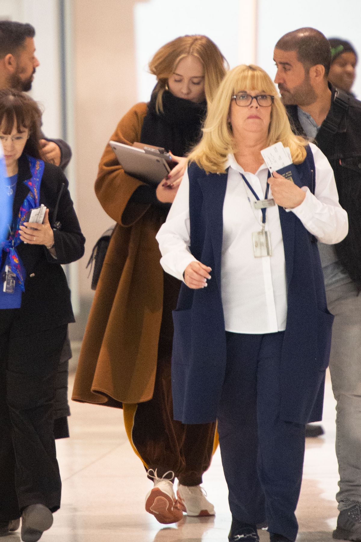 ADELE at JFK Airport in New York 04/02/2019 - HawtCelebs1200 x 1800
