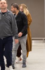 ADELE at JFK Airport in New York 04/02/2019