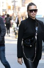ADRIANA LIMA Leaves an Office in New York 04/03/2019