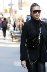 ADRIANA LIMA Leaves an Office in New York 04/03/2019