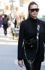 ADRIANA LIMA Leaves an Office in New York 04/03/2019