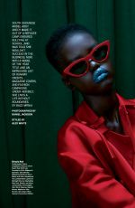 ADUT AKECH in Allure Magazine, May 2019