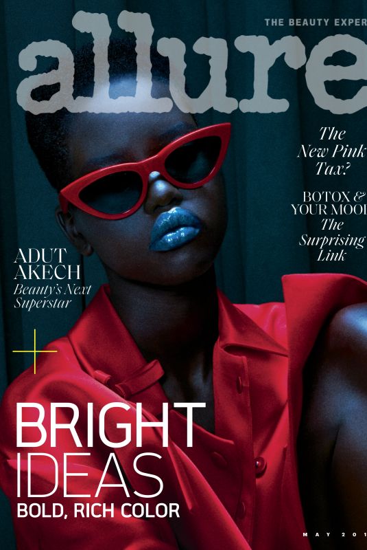 ADUT AKECH in Allure Magazine, May 2019